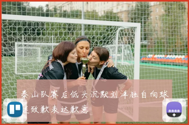 泰山队赛后低头沉默刘洋独自向球迷致歉表达歉意